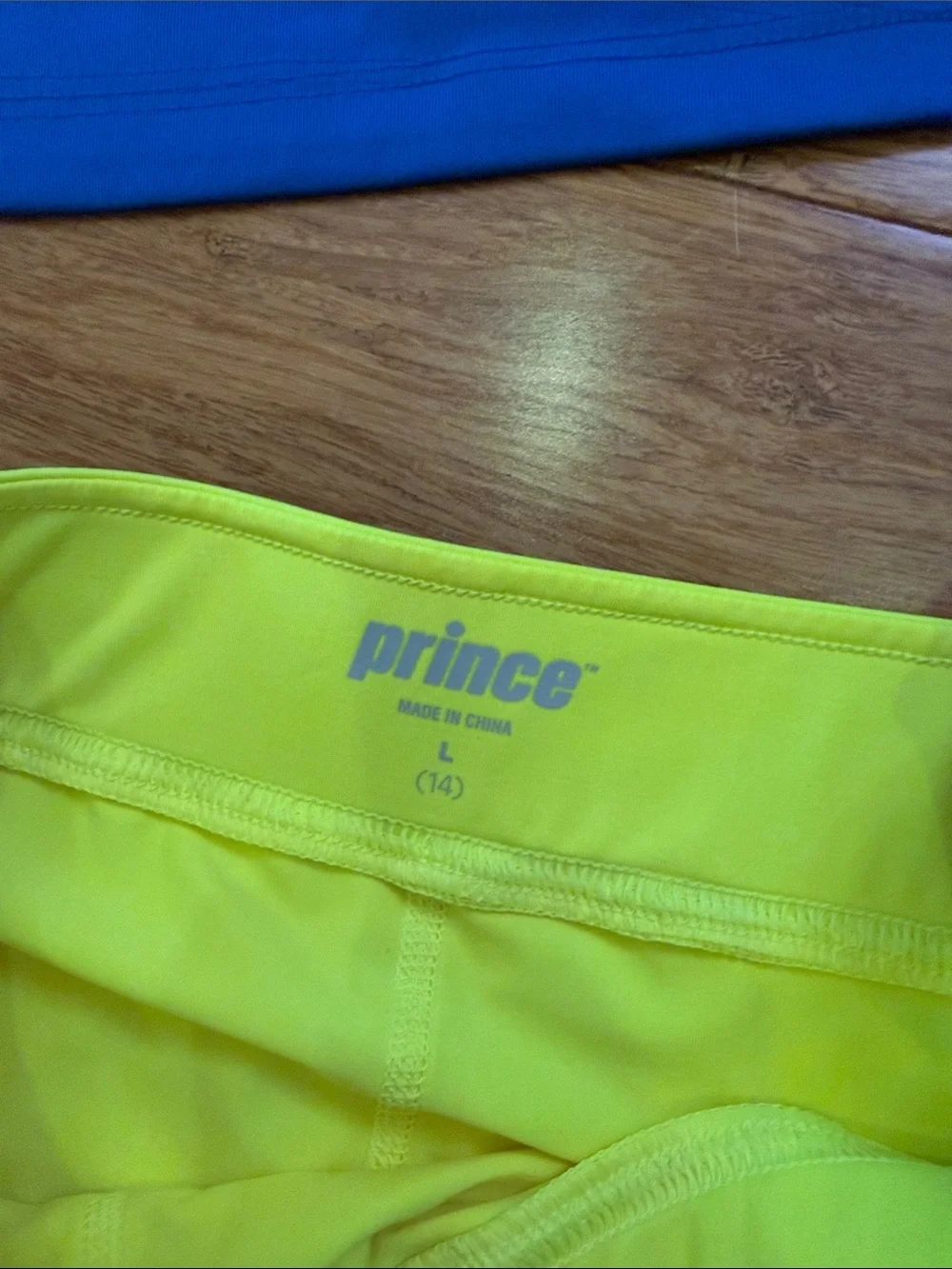 Prince girls tennis bundle of navy and neon skirts and graphic tee size 14 NWT